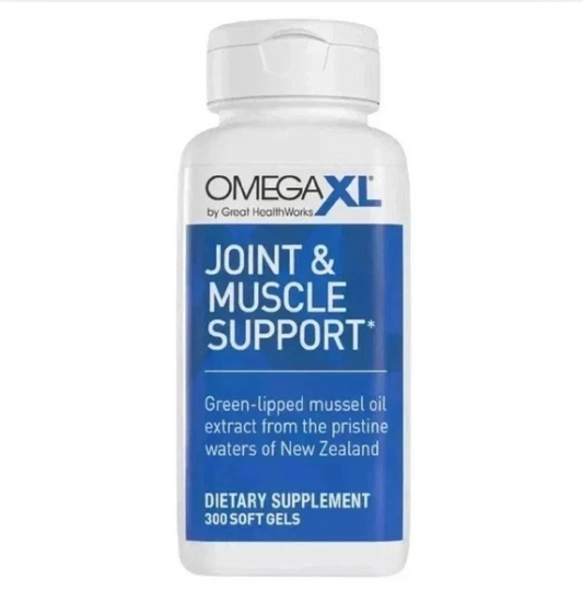 OmegaXL, Supplement Green-Lipped Mussel Oil - 300 Softgels