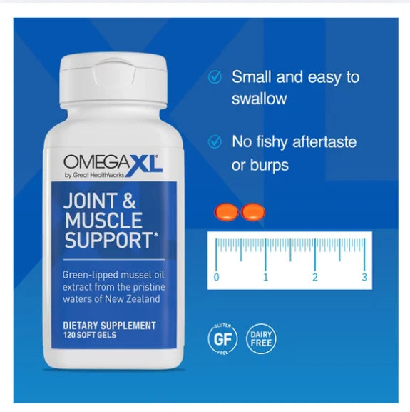 OmegaXL, Supplement Green-Lipped Mussel Oil - 300 Softgels Pack of 3