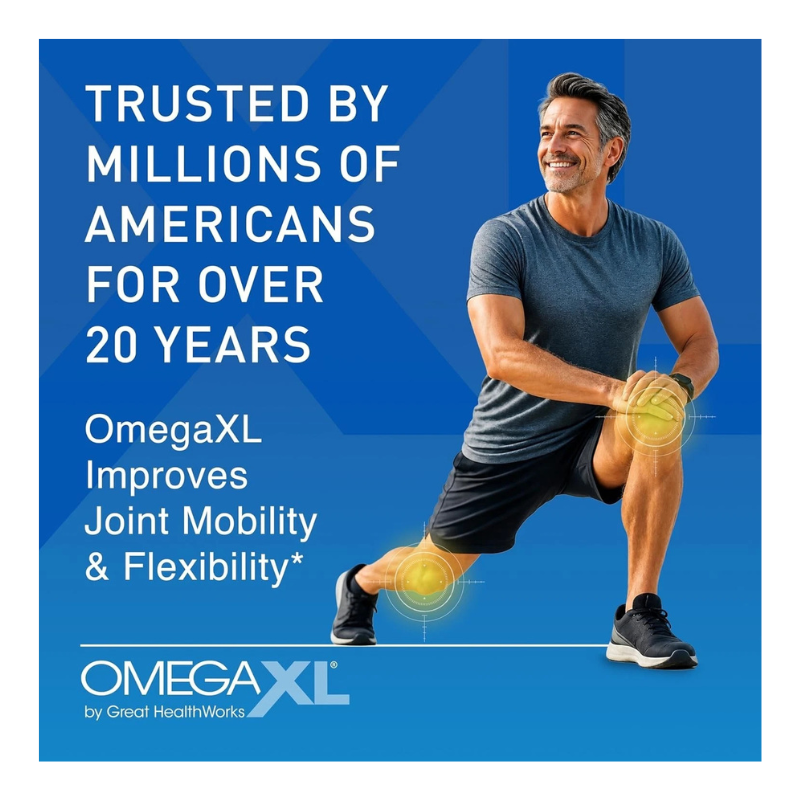Omega XL 300 Capsules-Green Lipped Mussel Joint & Muscle Relief Supplement