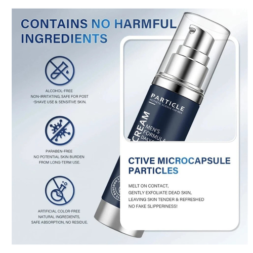 Particle Face Cream For Men 6 In 1 Anti Aging Cream Fights Eye Bags Dark Spot