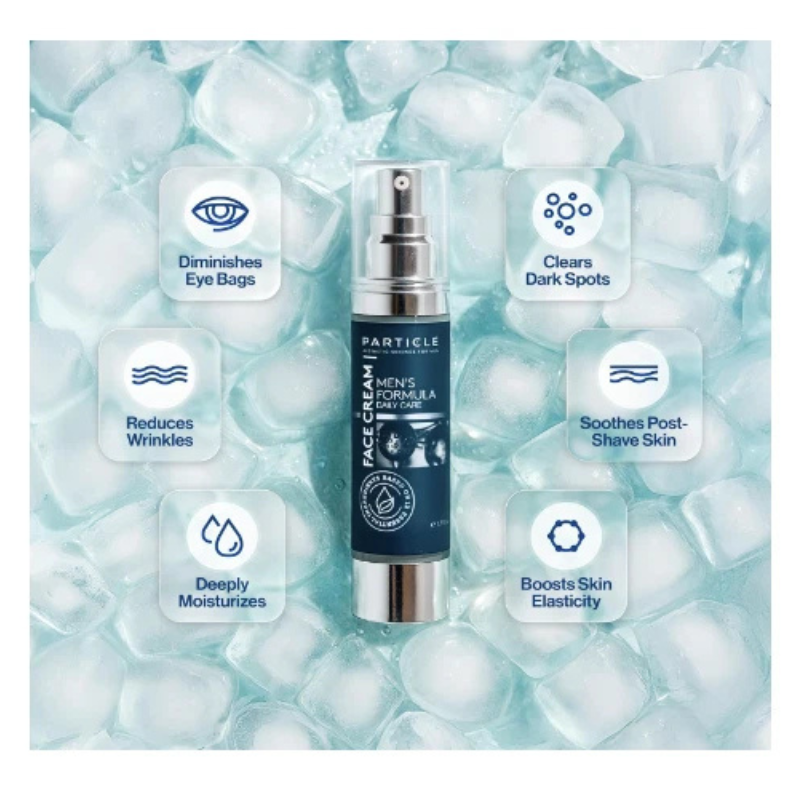 Particle Face Cream For Men 6 In 1 Anti Aging Cream Fights Eye Bags Dark Spot